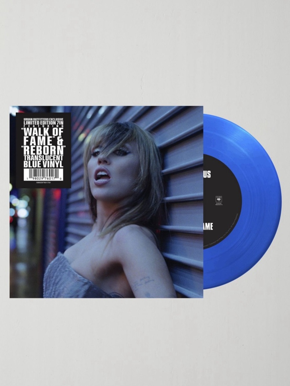 NEW - MILEY CYRUS - WALK OF FAME - URBAN OUTFITTERS 7 INCH VINYL